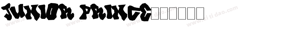 Junior Prince字体转换
